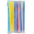 Disposable Multi Color Straw Set of 100 pcs. 