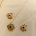 Indian hatim necklaces jewellery for women.