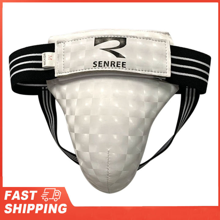 Groin Protector Guard and Men Abdominal for Boxing Training Muay Thai Sports Gym Workout