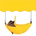 Animals Design Pet Banana Hamster Rat Hammock Cage House Nest  Hamster Warm House  Small Animal Hammock. 