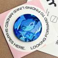 Shadow Milk Cookie Coin Badges Tinplate Soft Button Pin Brooch Metal Badge Custom Jewelry Accessories Hat Bag Lapel.