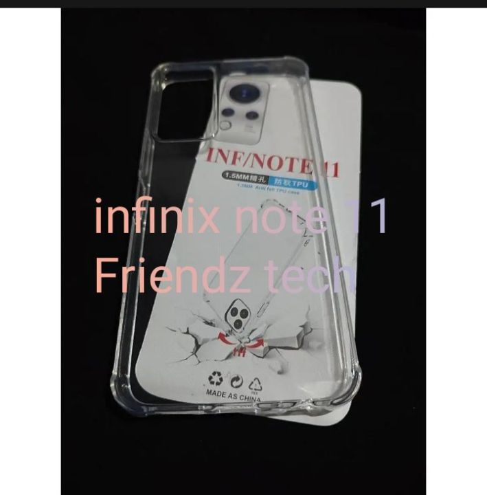 infinix%20note%2011%20transparent%20jelly%20cover%20-%20Image%202