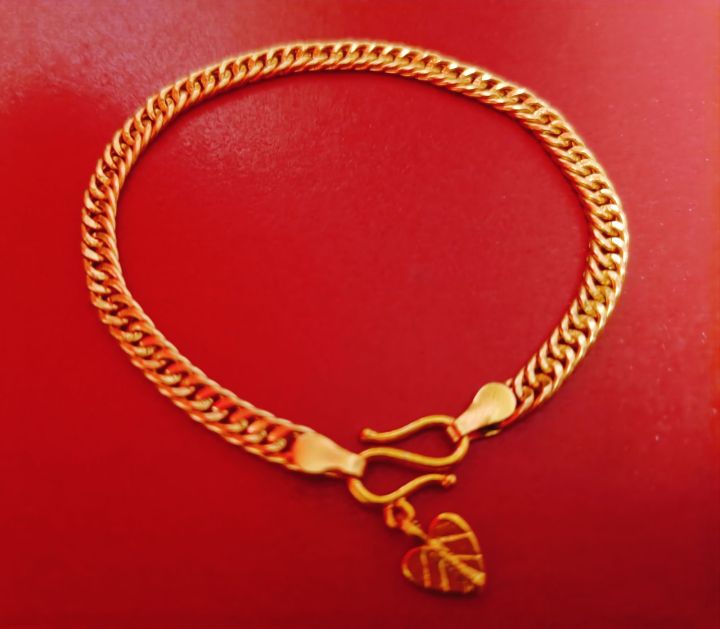 Panchadhatu%20Heart%20Charm%20Bracelet%20%7C%20Handmade%201pc%20-%20Image%202