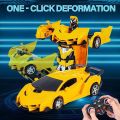 Remote Control Deformation Lamborghini Robot Car. 