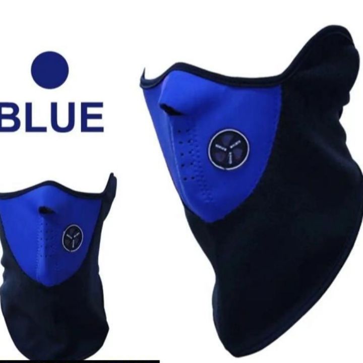 1 Pc Fleece Motorcycle Face Mask