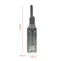 Lockpicking Lock Decoder SS001 O-ring Pickup Kit Pick Locksmith Tools Key Decoder Precision Hook Door Maintenance Repair Tools.