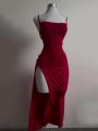 2024 explosive new dress summer high sensibility halter strap Spice Girl bag hip dress. 