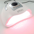 Sun X26 MAX UV LED Nail Lamp: 81-LED Professional Gel Dryer with Timer, Auto Sensor – Salon Manicure Tool. 