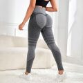 Knit Seamless Leggings Women Elastic High Waist Tights Gym Trainning Running Hip Lift Quick Drying and Breathable Yoga Pants. 