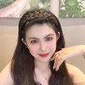 Wig Braided Headband Five-strand Braided Wide-brimmed Hairband Women's Hair Accessories.