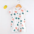 Cotton Romper Summer Kids Baby Cartoon Clothes Toddler Short Sleeved Climb Clothes Jumpsuit Infant Costume Newborn Bodysuits New. 