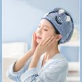 Little Monster Hair Drying Cap Quick Dry Hair Wash Hair Wipe Tower Super Absorbent Cute Towel Hair Wrapper for Ladies. 