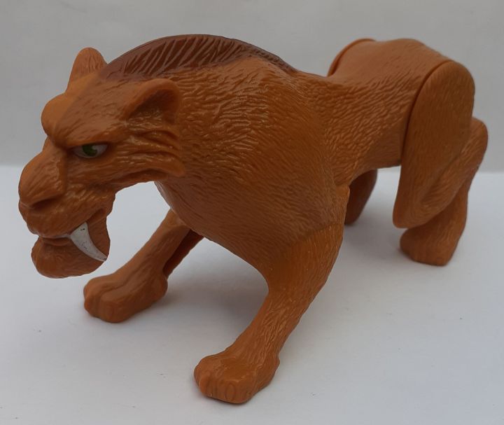 Diego Saber Tooth Tiger Action Figure Toy from Ice Age Dawn of Dinosaurs