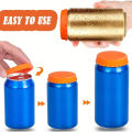 6pcs - Silicone can lid soda lid beer can lid sealing leak proof cola lid. 