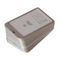 Premium China Metal ID Card Holder | Office Name Tag Holder | Stylish Badge Cover for Staff & Students 1 pis.