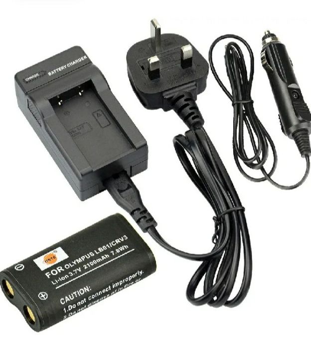 Battery charger CR V3 Rechargeable batteries with Travel and car charger li on lithium battery very high quality batteries