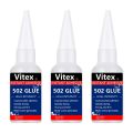 LOOLIFL 20g Wood Rubber Metal Glass Super Liquid Universal Shoe Repair Glue Stationery Store 502 Instant Strong Bond Leather. 