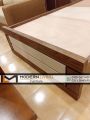 Modern  Single bed one side table 6025 Customized. 