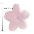 Super Soft Cherry Blossom Flower Pillow, Princess Style Love Pillow for Living Room, Adult, Cute Niche for Valentine's Day.