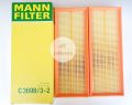 Engine M272 M273 V6 V8 W221 W212 W211 W204 S300 E300 E280 C230 C300 lx804s air filter MANN-FILTER c3698/3-2 Benz. 