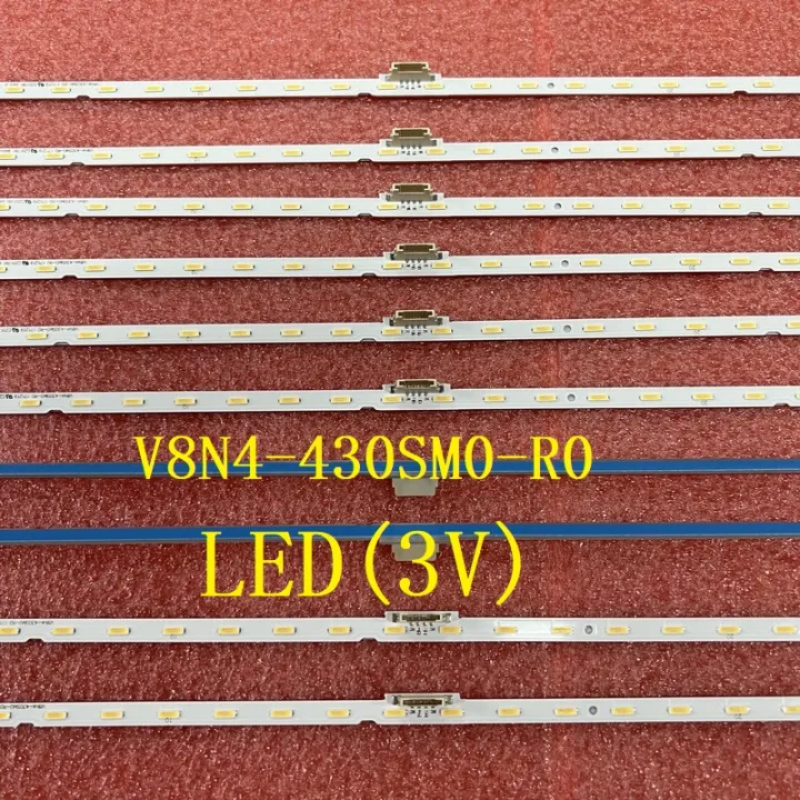 28LED(3V)%20LED%20Strip(2)for%20Samsung%20UE43NU7470%20UE43RU7410U%20UE43RU7025K%20UE43RU7400%20V8N4-430SM0-R0%20BN96-46053A%20CY-NR043HGHV1V%20-%20Image%205