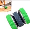 Mini  Sharpener Stone 1 pcs Round Grinding Wheels Sharpening Stone Household Whetstone. 