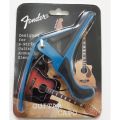 Guitar Capo Blue. 