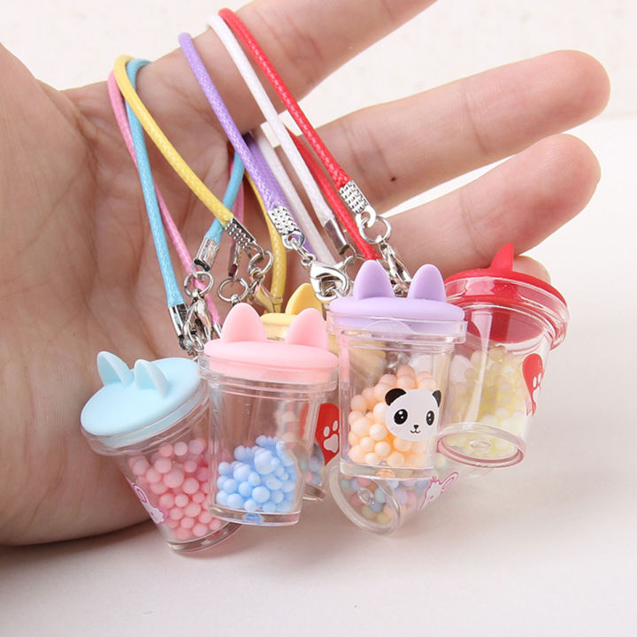 For Labubu Dolls Accessories Cute Miniature Dollhouse Mini Kettle DIY Cartoon Dress Up  Accessories