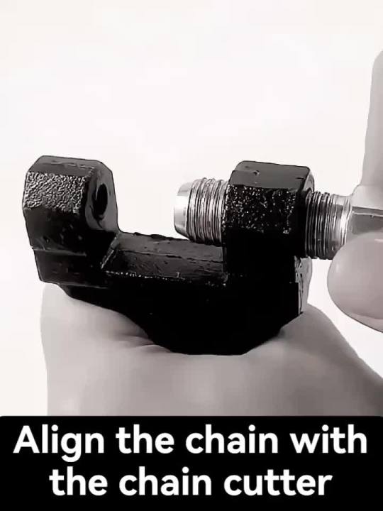 Versatile Chain Breaker All-Terrain Vehicle Universal Chain Breaker Tool Durable Steel 420-530 Chain Easy DIY Repair Motorcycle