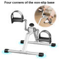 Mini Pedal Exerciser Exercise Bike Indoor Under Desk Bike Pedal Exerciser for Elderly Leg Rehabilitation Home Fitness Equipment.