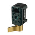 NATO Clamp Quick Release NATO Rail Clamp W 1/4 3/8 Threaded Hole for ARRI Locating Pin Video Light Microphone Monitor Magic Arm. 