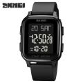 【Unique features】SKMEI 1858 Mens 5Bar Waterproof Calendar Countdown Electronic Wristwatches Clock reloj hombre Fashion LED Light Digital Watch. 