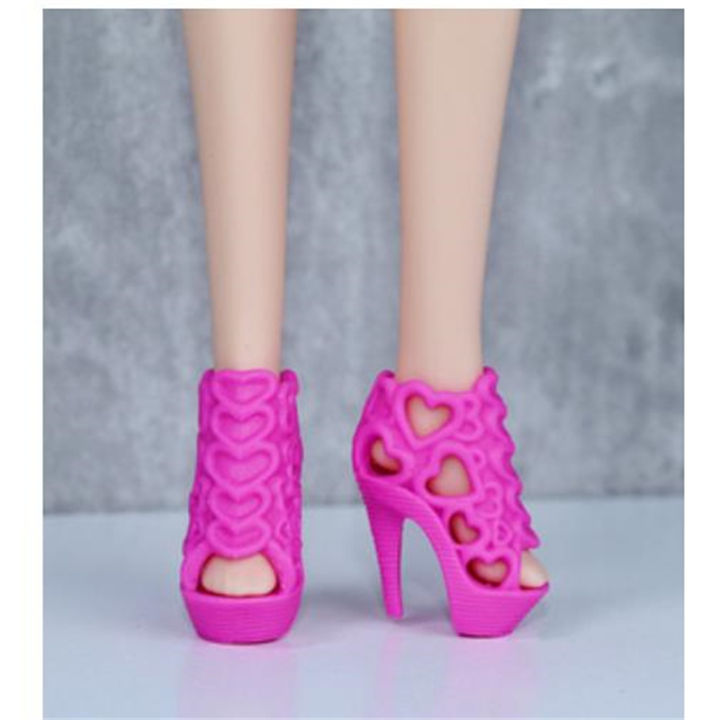 1/6%20Doll%20Shoes%20High%20Heels%20Slippers%20Boots%20For%2030cm%20Doll%20High%20Heel%20Feet%20Flat%20Feet%20DecorsToys%20DIY%20Playing%20Doll%20Accessories%20Shoes%20-%20Image%206