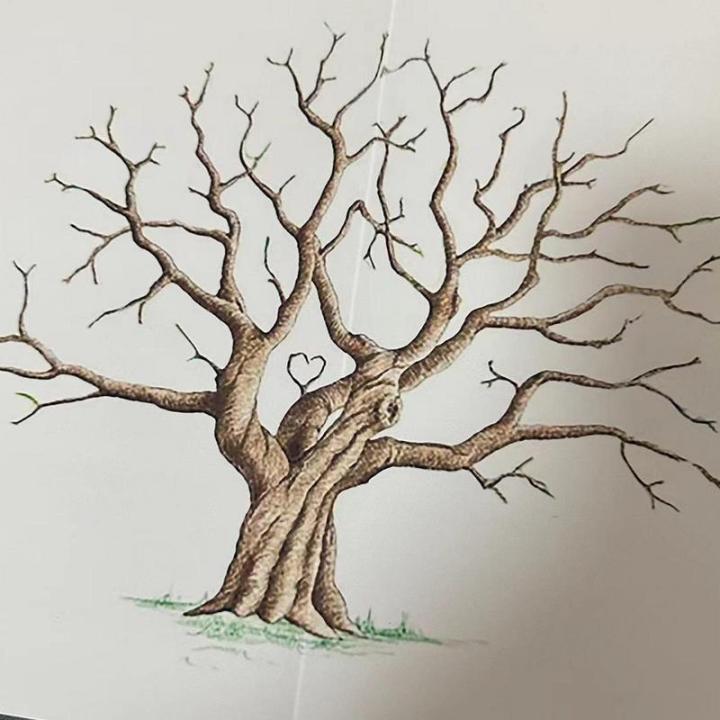 Fingerprint%20Tree%20Wedding%20Graduation%20Fingerprint%20Tree%20Canvas%20Guest%20Book%20DIY%20Creative%20Sign-In%20Book%20Waterproof%20for%20Birthday%20Wedding%20-%20Image%202