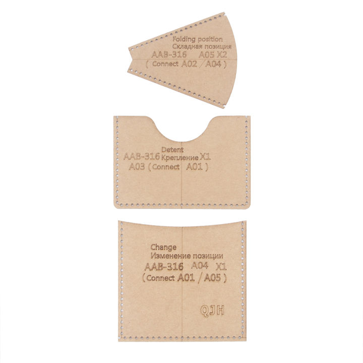 DIY%20Leather%20Wallet%20Crafting%20Template%E2%80%93%201set%20Kraft%20Paper%20Pattern%20for%20Handmade%20Card%20Holder,%20Precise%20Cutout%20Drawing%20Stencil%20Mold%20-%20Image%203