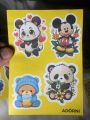 4 Pc A6 Size Sticker Sheet Bubu Dudu / Bear / Nature / Unicorn Uncut Sticker. 