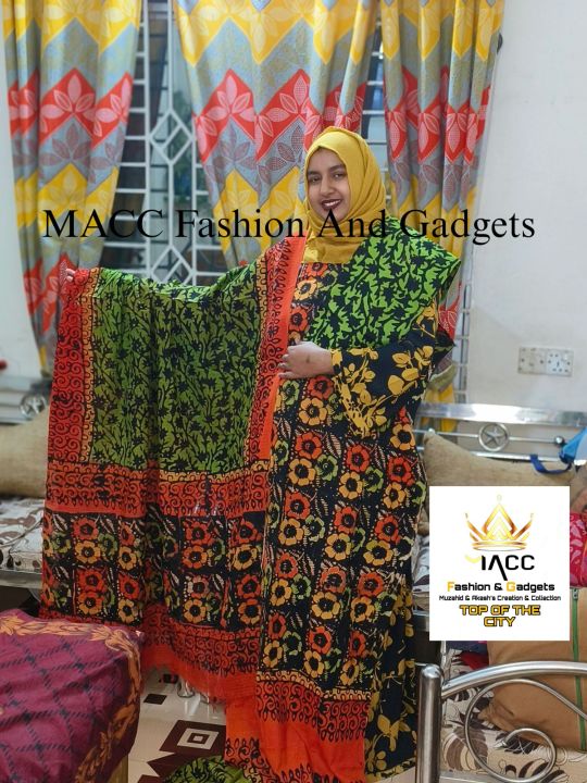 Premium Quality Tuli Batiq Ladies Three-piece