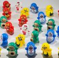 Roly Poly Cartoon Character Toys Set for Babies – Shinchan, Pikachu, Doraemon, Minion, Penguin, Snowman – Wobble Toys for Kids – Early Learning & Fun – Best Baby Gift Toy– Colorful Plastic Toys. 