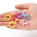 100pcs Clear Plastic Adjustable Rings Base for Small Baby Child Kids 9mm Blank Finger Craft Jewelry Making Supplies Accessories. 