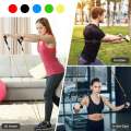 11PCS Exercise Resistance Band – Power Fitness Bands Set for Home & Gym. 