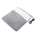 Electric Foot Heating Pad Washable Household Foot Warming Mat Soft Plush Detachable Foot Warmer Heater Non-Slip Feet Warmer. 