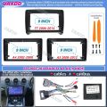 For 2002-2014 AUDI TT A3 A4 9INCH 2 Din Car stereo radio Android frame panel fascia cable video harness adapter decoder canbus. 