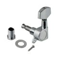 Guitar Tuning Key | Left Machine Head Peg For Acoustic Guitar | Acoustic Guitar Knob | 1Left | Silver. 