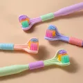 Tooth Brush with Soft Bristles Easy to Use Deep Cleaning Toothbrush for Adults Kids Boys Girls. 