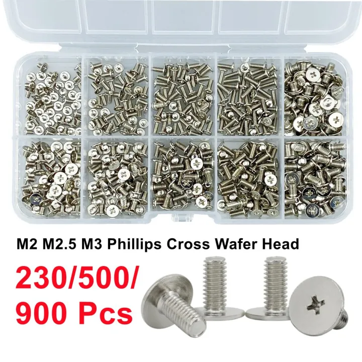 RMBNHGF Lfang-Socket Cap Screws 304 Stainless Steel Cross Ultra Thin Flat Wafer Head