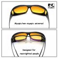 2025 KJOY Brand Night Vision Sunglasses Car Night Driving Glasses Driver Goggles Unisex Sun Glasses UV Protection Sunglasses. 