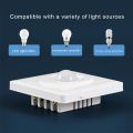 220V LED PIR Automatic Sensor Light Switch Infrared Motion Sensor LED Night Light Home Indoor Outdoor Sensor Light Switch. 