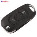 Jingyuqin 433/315MHz ID46 3 Buttons Flip Car Key Remote Fob For Opel Astra K Buick Verano Regal Excelle GT/Excelle XT LaCROSSE.
