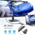 Typ c 5 in 1 USB C Docking Station with 4K HDMI, RJ45 Ethernet, USB3.0, 100W PD, Compatible with MacBook Pro/Air, IPad Pro, IPad Mini 6, Surface Pro and More Type C Devices.
