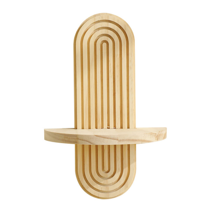 1/2Tier%20Wooden%20Arc%20Wall%20Shelf%20Floating%20Shelves%20Rustic%20Wood%20Storage%20Rack%20for%20Plants%20&%20Candles%20for%20Home%20Wall%20Wall%20Mounted%20Decor%20-%20Image%206